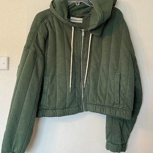 Urban Outfitters Bomber Jacket in Olive Drab XL